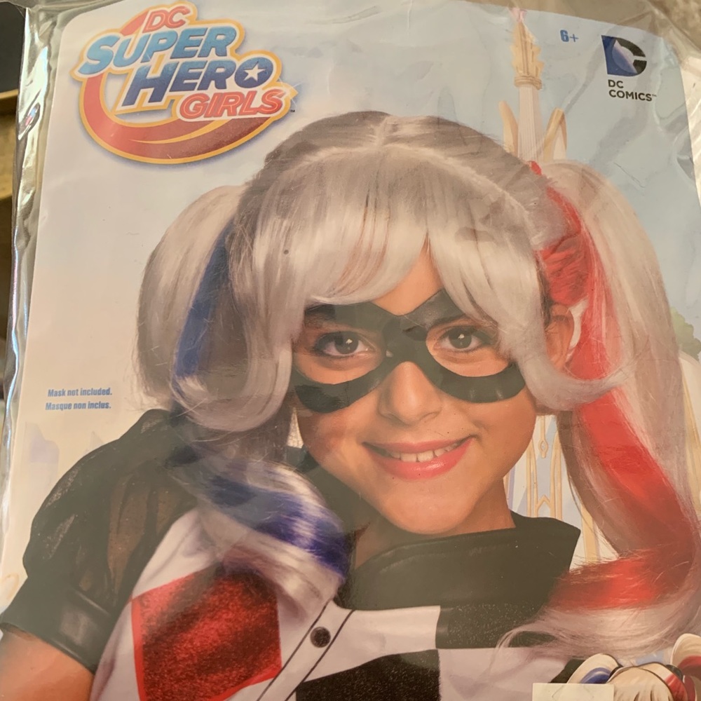 Harley Quinn kids wig